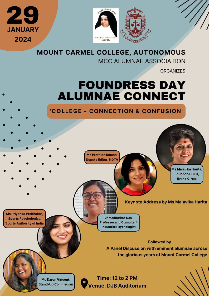 Looking forward to being at my first alma mater tomorrow. 
Intrigued by the topic, College: Connection and Confusion.