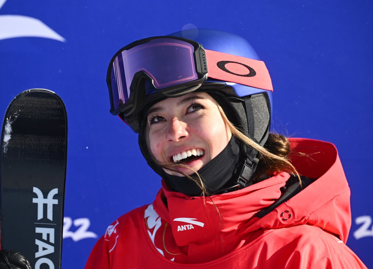 Double Olympic champion #GuAiling of China secured her third #XGames gold medal in the women's ski superpipe on her first run, earning 94.66 points by landing back-to-back 900s on Saturday.