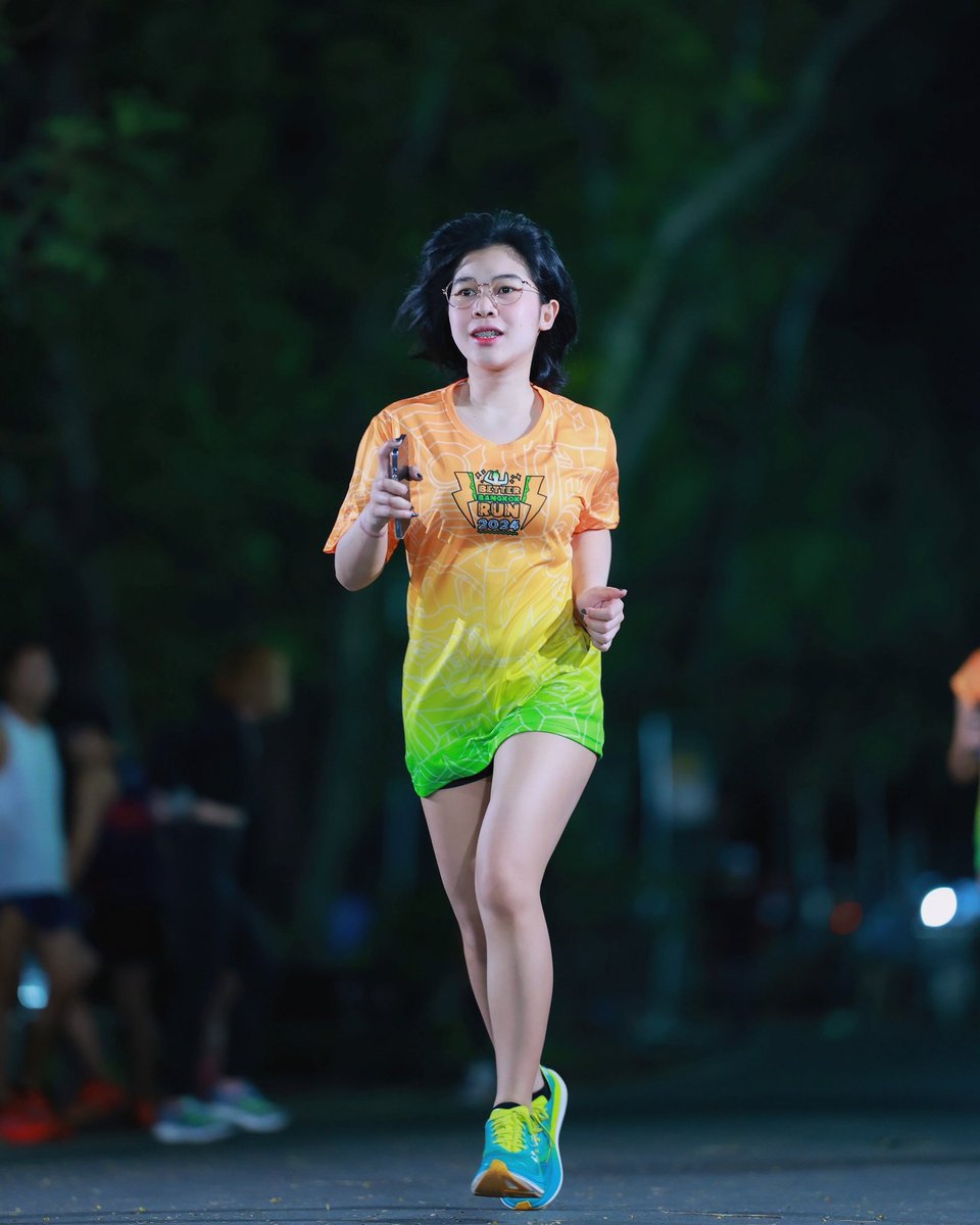 flff99's tweet photo. Fun Run งานสุดท้ายแล้วค่า 
จะเริ่ม10โลแล้ว 👧🏻🏃🏻‍♀️
งานต่อไป ตาดหมอกมารา��อน🤍🦖 https://t.co/BPkTX9phYs