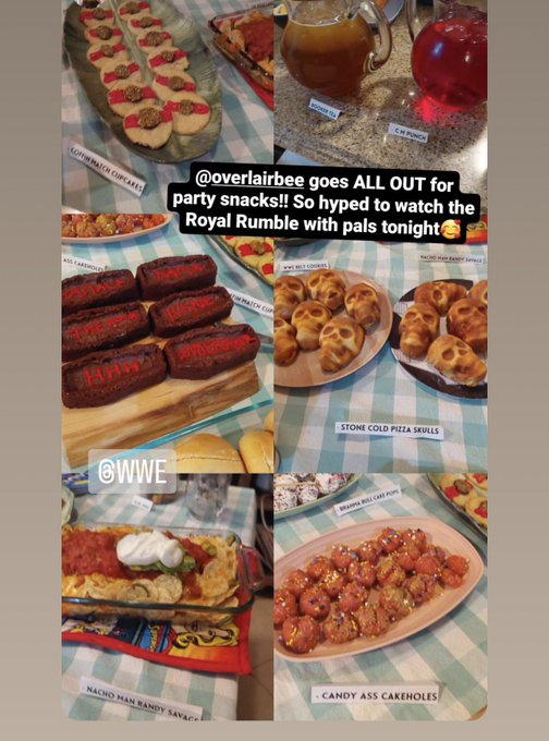 I spent hours making this spread for my Rumble party. Can anyone tell me what&rsquo;s special about the coffin