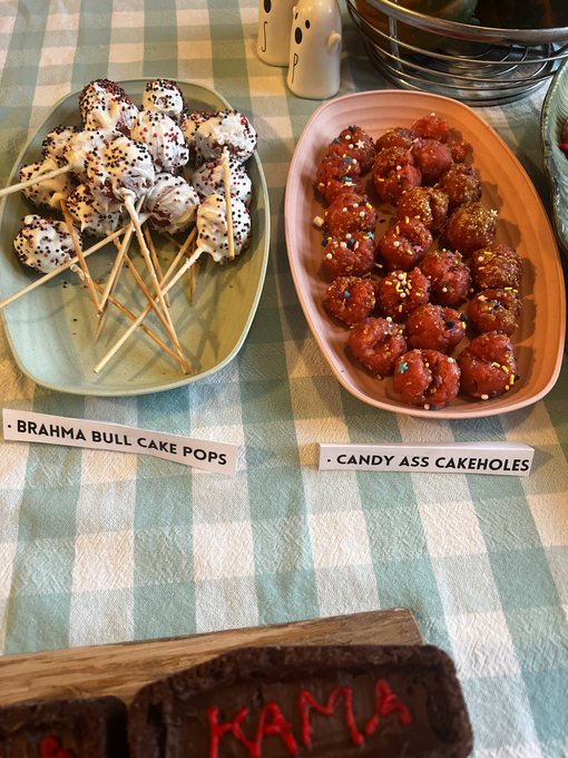 I spent hours making this spread for my Rumble party. Can anyone tell me what&rsquo;s special about the coffin