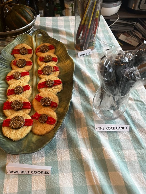 I spent hours making this spread for my Rumble party. Can anyone tell me what&rsquo;s special about the coffin