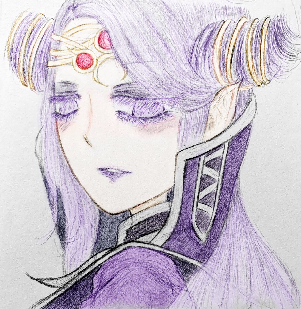 AmareInMortis's tweet photo. #TheEmperor #Mateus 
I didn’t prepare any B-Day stuff, so have this instead. I do like how it’s coloured. https://t.co/vLcqX2uoUp
