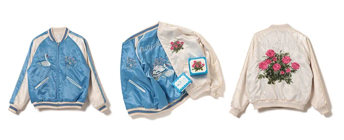 こないだどっさり捨てて懲りたので、もう一生バッグも服も買わない。 でもルル メリーとビームスコラボのバッグとスカジャン、バラで白鳥でファンシーでおばちゃん心がくすぐられるな。