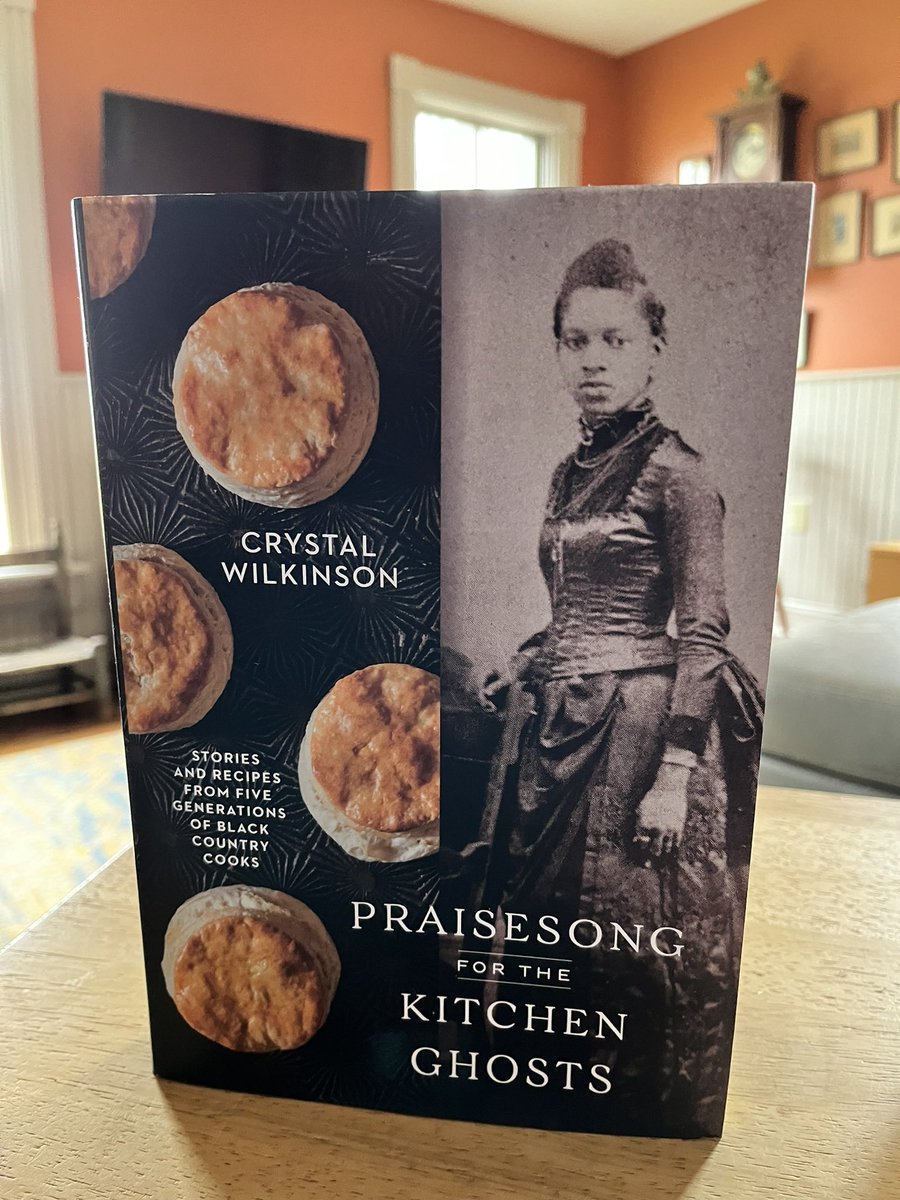 If you are a lover of cookbooks and want something different, I recommend “Praisesong for the Kitchen Ghosts”. It is cookbook/history/memoir by Crystal Wilkinson, former poet laureate of Kentucky. It is beautiful!