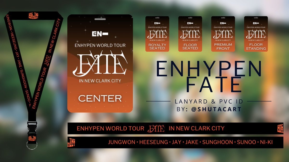 shutacart's tweet photo. ✿ ENHYPEN FATE TOUR LANYARD KIT IS UP FOR GRABS NOW ✿

for only ₱180, u'll get: 

☆ lanyard with side release (36" long)
☆ pvc id (with surprise at the back) ૮₍˶ᵔ ᵕ ᵔ˶₎ა

https://t.co/joUOodjftL

wts lfb ph enhypen clark ncc fate  fanmade lanyard pvc id concert https://t.co/ZiLwutCFDj