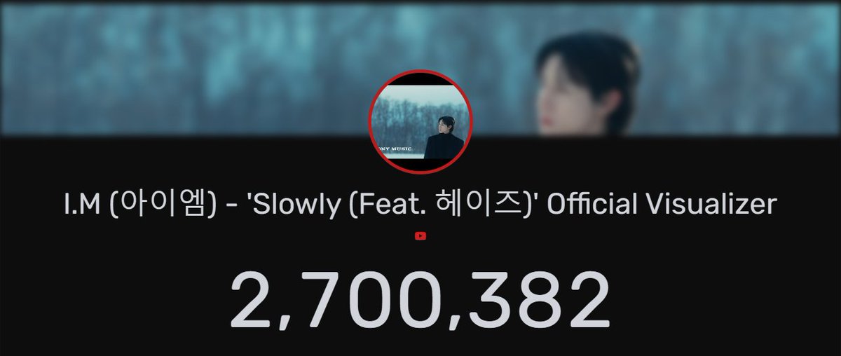 monstax_youtube's tweet photo. [#MXYT_Views]

#SLOWLY is now at 2.7M views. Keep going, bebes!😍

Stream on both YT and mubeat app!😉
🔗https://t.co/tRD6mqkXtH
🔗https://t.co/jQXF7o5n7X

🔓2.7M
🔒2.8M

IM SLOWLY FT HEIZE
#SlowlyIsOutNow #아이엠 @IMxSMEK #Heize #헤이즈 https://t.co/m6DeGkmu3W