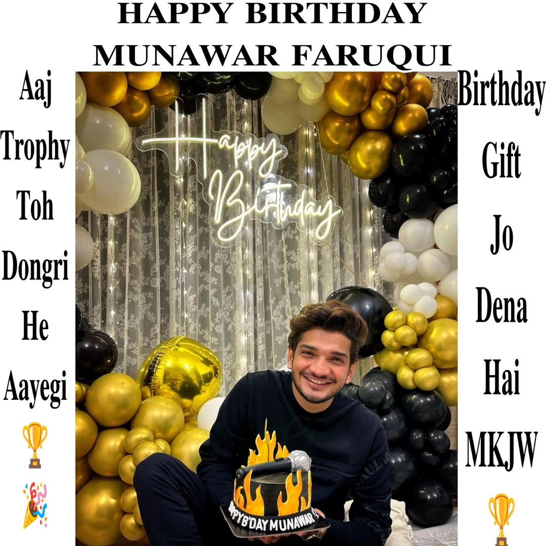 wajood792's tweet photo. HBD KING MUNAWAR

@munawar0018 
#MunawarFaraqui𓃵 https://t.co/fvHAfMLGWL