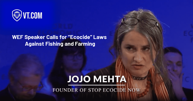 JuanPascual4's tweet photo. 1/ Hace unos días concluyó el Foro Económico de Davos. En él se dio voz a una activista de la ONG stop ecocide quien proclamó q la ganadería y la pesca deberían ser acusadas de ecocidio y recibir las mismas penas q los acusados de genocidio
No es la 1ª vez que @Davos se posiciona contra la ganadería y sus productos. Abro hilo:
