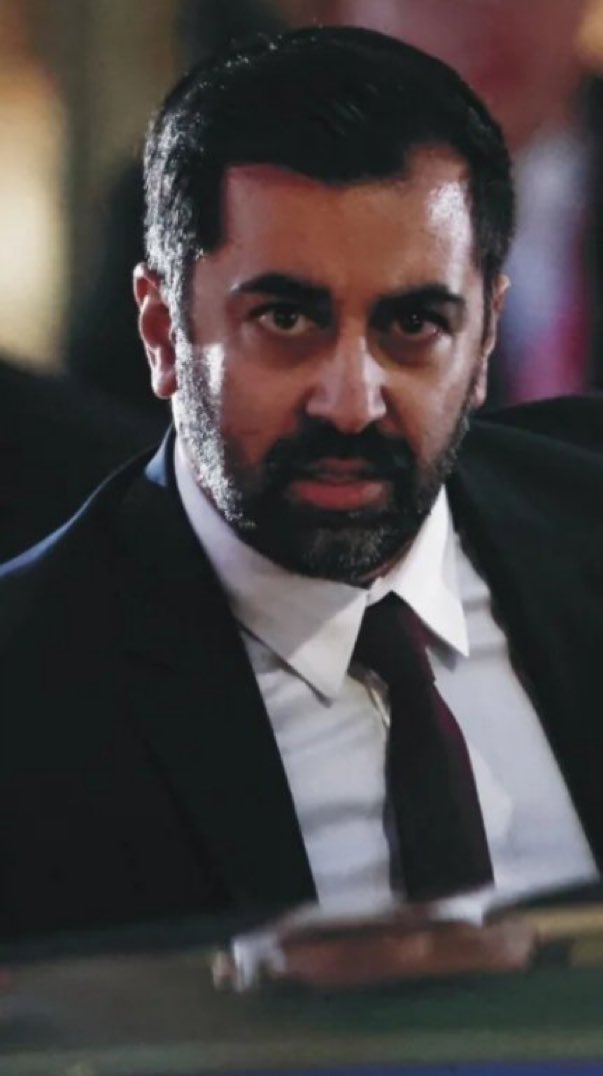 So this is Humza, he's been calling for a ceasefire in Gaza, claiming it's genocide has practically ignored his day job for 4 months. Turn’s out he's been funding terrorism and paying for the guns and bombs Hamas fire at Israel with our taxes?  Also been caught lying this week.
