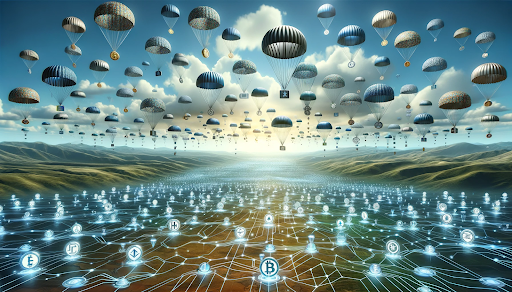 crypto_futur's tweet photo. 🧵[THREAD] - Les airdrops en DeFi 🪂

Que ce soit pour les débutants qui veulent se constituer un capital ou pour les cryptobros confirmés qui veulent make it plus rapidement 📈

Les airdrops représentent un des piliers de la DeFi et peuvent changer votre vie

Mais comment ?
👇 https://t.co/PGUeio6sAx