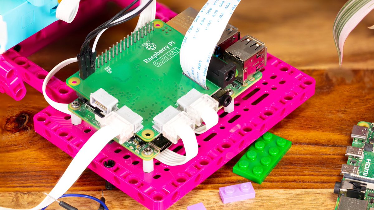 Celebrate #InternationalLegoDay with our 'Introduction to the #BuildHAT and LEGO®' path!

In this path, your kids can create a game controller, data plotter, or even a robot face that reacts to its surroundings 🤖

Get started: rpf.io/intro-lego-pro…

#LearnToCode #STEMActivity