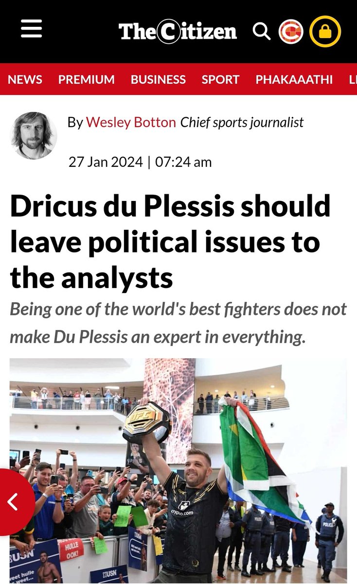 As a political analyst I approve #Dricus' message 👍🏻