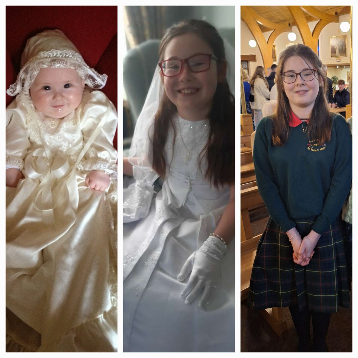 Sacrament number 3 for our girl. How lucky are we to watch her grow up. How lucky am I to be her teacher as well as her mother. It's a fun year!!