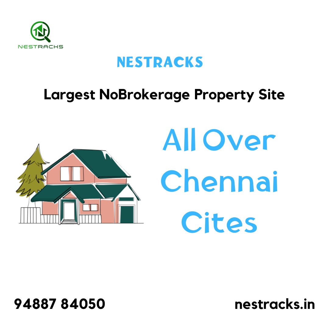 nestracks's tweet photo. Discover your dream rental in Chennai hassle-free! 🏡✨ @Nestracks and @NoBrokerOfficial have your back with a site-free helping hand. Say goodbye to the rental hunt stress! https://t.co/h7oFzmAFIS