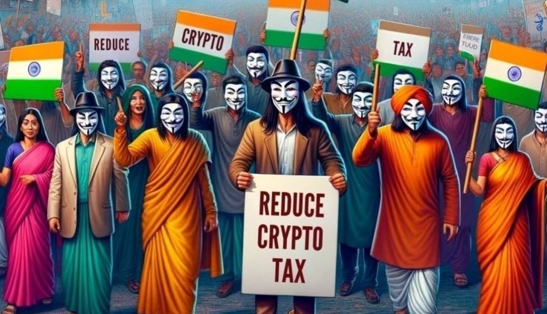 Crypto Community ki Mang Hai 🇮🇳

#Reducecryptotax 

Agar aap Bhi Indian Crypto Trader hai so ...aap Like &amp; Repost kare aur comment m likhe #Reducecryptotax 🇮🇳🔥

Don't miss Retweet 🙏