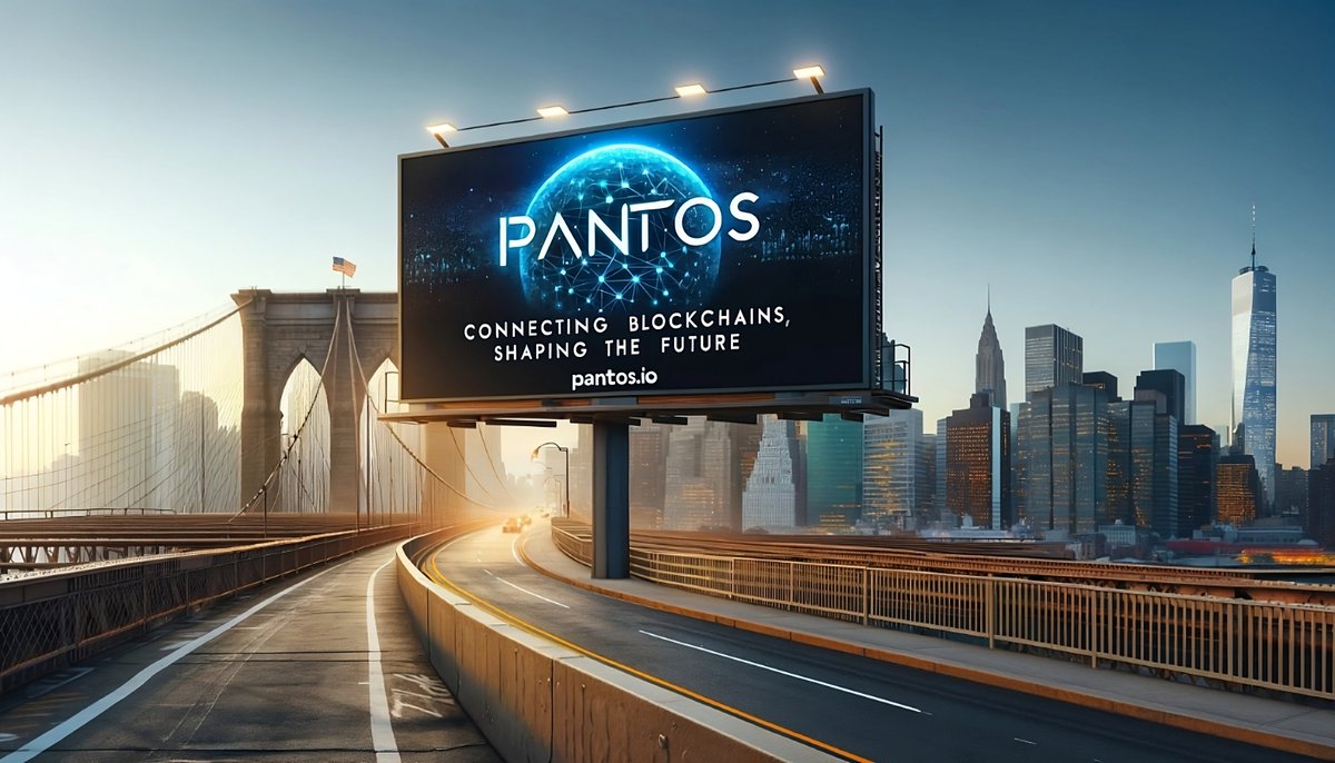 PANTOS

 'Connecting Blockchains, Shaping the Future'

                                 pantos.io

#Pantos #BlockchainTechnology
#FutureOfFinance #CryptoInnovation #DigitalBillboard #TechTrends
#BlockchainFuture #FintechRevolution
#SmartCity #InnovationInTec…