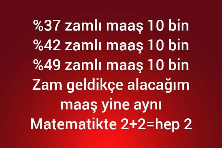 Anketler kötü çıktıkça emekliye zam ve hak mağduriyeti yaşayanların çözümü için adımlar atmak zorunda kalacaklar

Ses vermeye 

Hakkım için bende varım demeye

Emeklinin sefalet maaşlarına hayır demeye 

Siyasetçilerin sokakta yakalarına yapışmaya devam ediyoruz 
#emekli