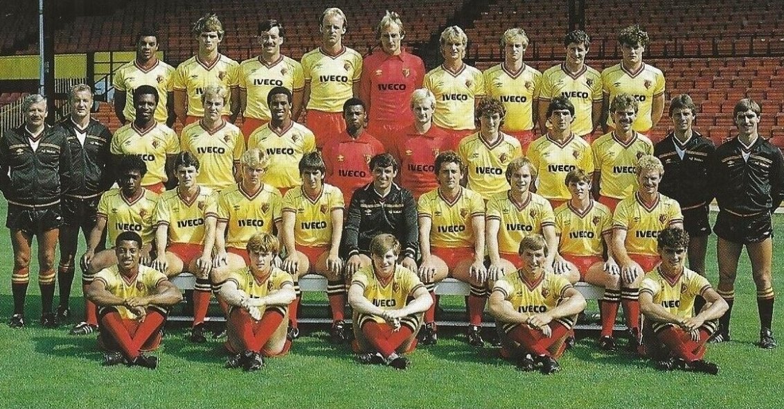 Watford squad photo 1984

#WFC #Watford #Hornets