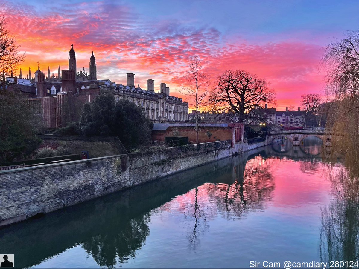 Cambridge on #SundayMorning 28 January 2024.