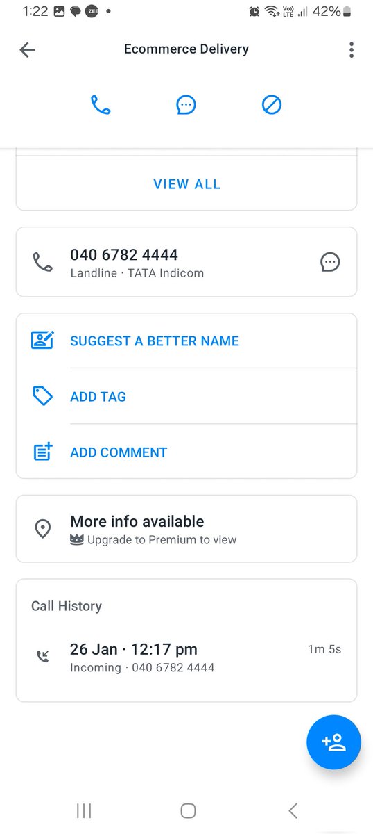 Amar_Hyd's tweet photo. @Cyberdost @hydcitypolice @CyberCrimeshyd 
Hi  Revd sms and cal on my mobile abt parcel delivery on COD mode. I did not ordered anything on so called website. They tried  on 26th Jan and today  as well. I tried  reaching on 1903 but call was  unanswered. Look like a trap. https://t.co/bCuo2R7m1T