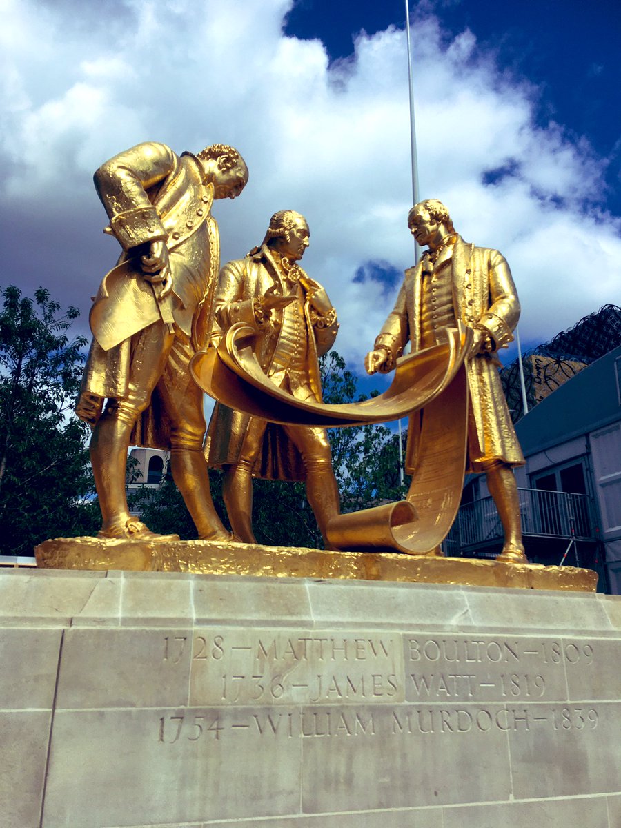 FloralRainbowAW's tweet photo. “Well, more gold:-what then?-
Believe’t, that we’ll do anything for gold.” #TimonOfAthens #ShakespeareSunday
‘Golden boys’ statue, Centenary square #Birmingham https://t.co/TZebLTZyOc