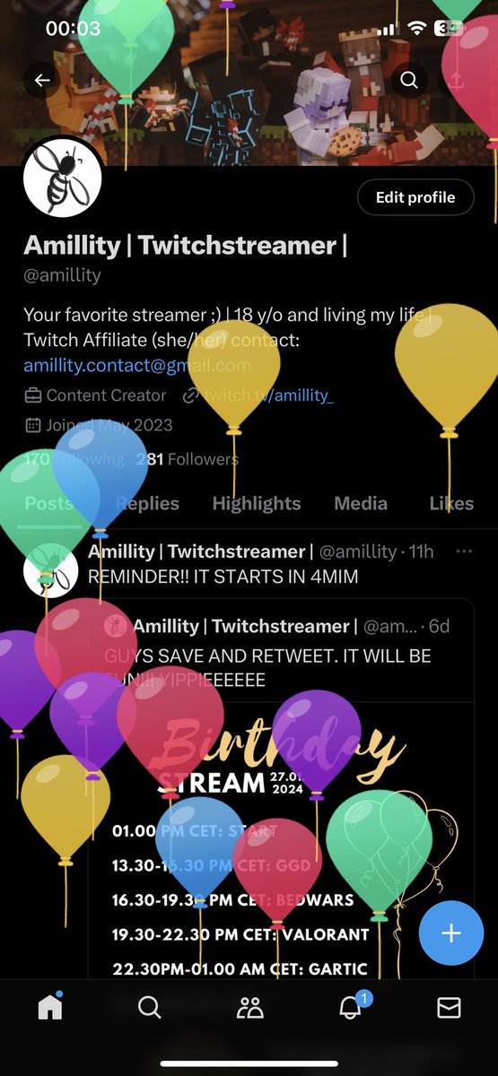 Amillity | Twitchstreamer | tweet media
