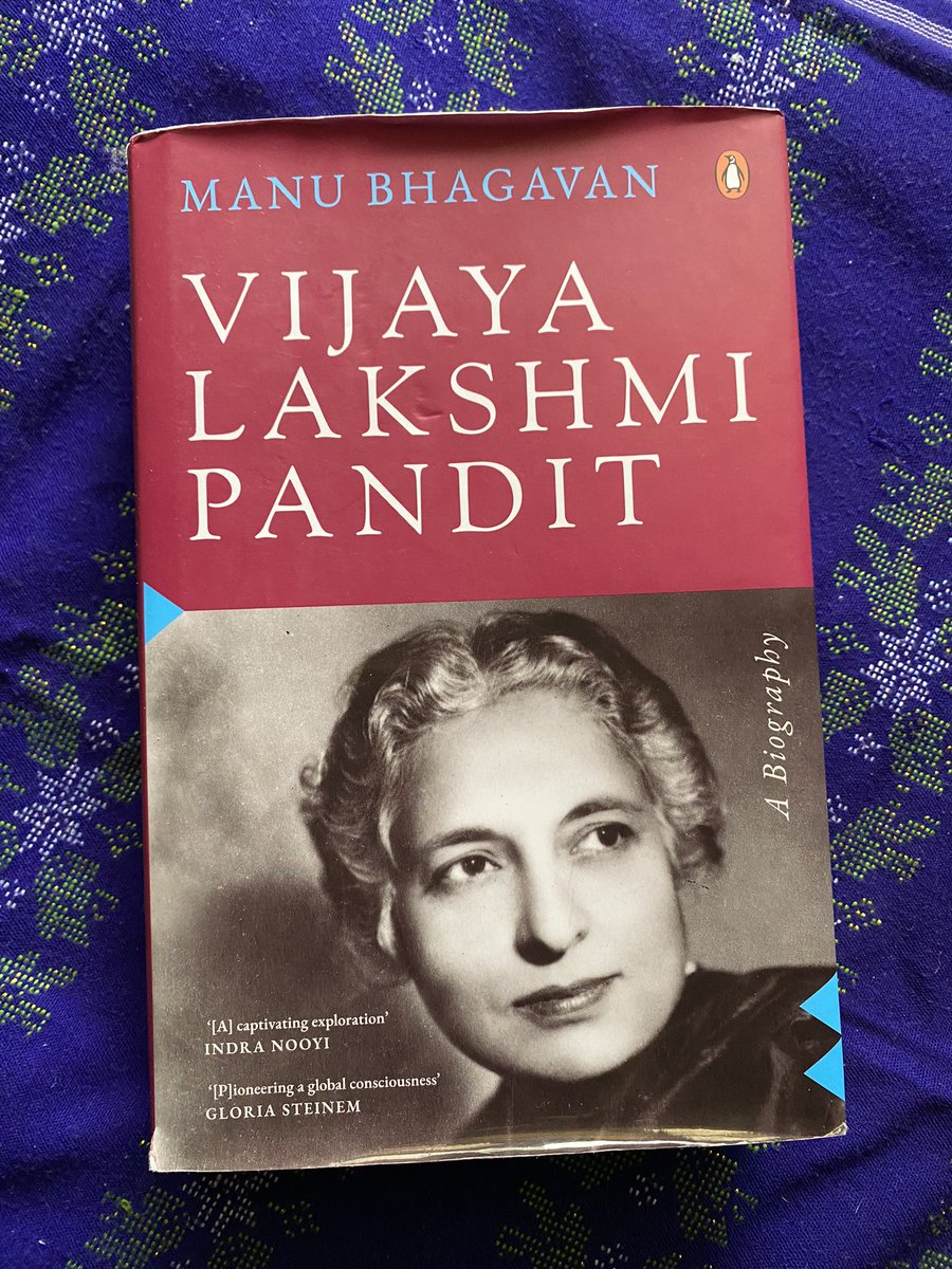 Just finished this, quite excellent piece of work by @ManuBhagavan A masterpiece that combines biography, history, and mystery - why the first woman to do just about everything in her field, feted at home and abroad, was in the end all but written out of the story …