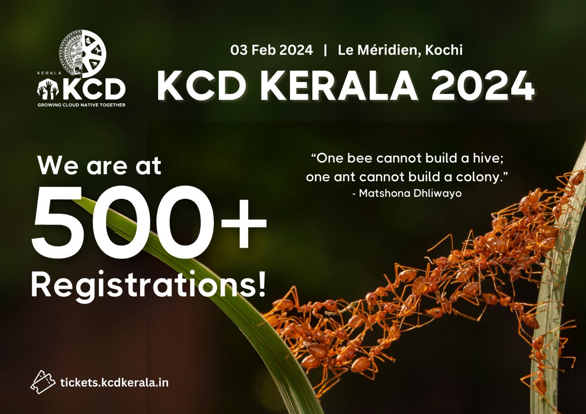 Kubernetes Community Days ( KCD) Kerala 2024 tweet media