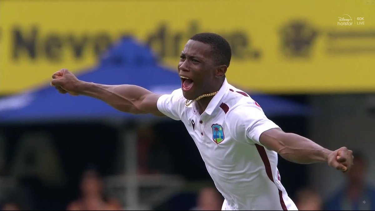 Yesterday he went to the hospital due to injured toe. Today he created history at Gabba. 12 months ago he was nowhere. And today he is everywhere. Shamar Joseph! World cricket will remember your bravery.