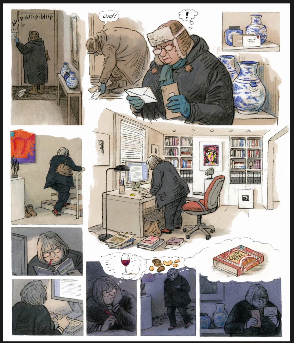 acemaxx's tweet photo. #graphicnovel (congrats) The novelist #cartoonist #PosySimmonds wins prestigious #French #comics award. #award marks first time a #British artist and author has won #GrandPrix at International Comics festival in Angoulême @bdangouleme - chart @guardian https://t.co/3S4JSqe6ls https://t.co/l1fxQOlWaW