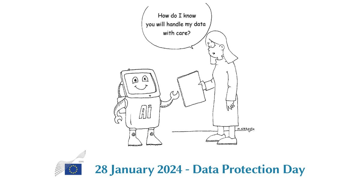 Today we celebrate #DataProtectionDay! 🎉

28 January commemorates the anniversary of the @CoE 's ground-breaking #Convention108, the first binding international law securing individuals' rights to protection of their #PersonalData. 

Happy #DataProtection Day to all! #DPD24