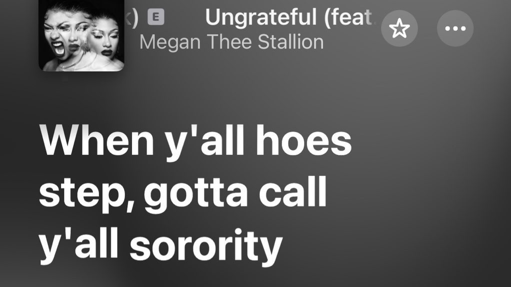 Megan Thee Stallion is always right💯