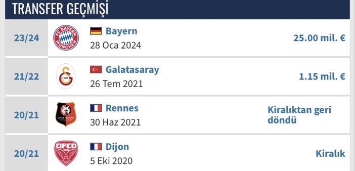 Türk futbol tarihinin satış rekorunu kırdığı için mi bu kuyruk acınız? Fiyatı olduğundan daha düşük göstermek nedir? <a href="/TMtr_news/">Transfermarkt.com.tr</a>