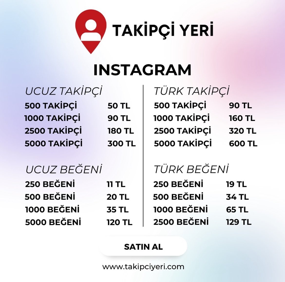 Instagram takipçi satın almak için

takipciyeri.com