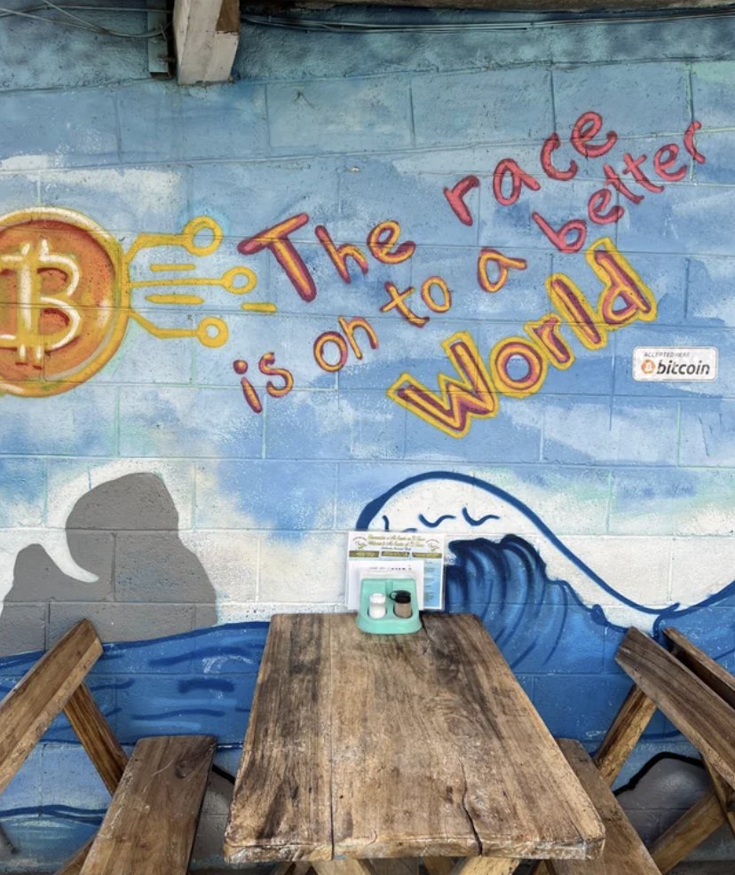 Fix the money, fix the world. #Bitcoin