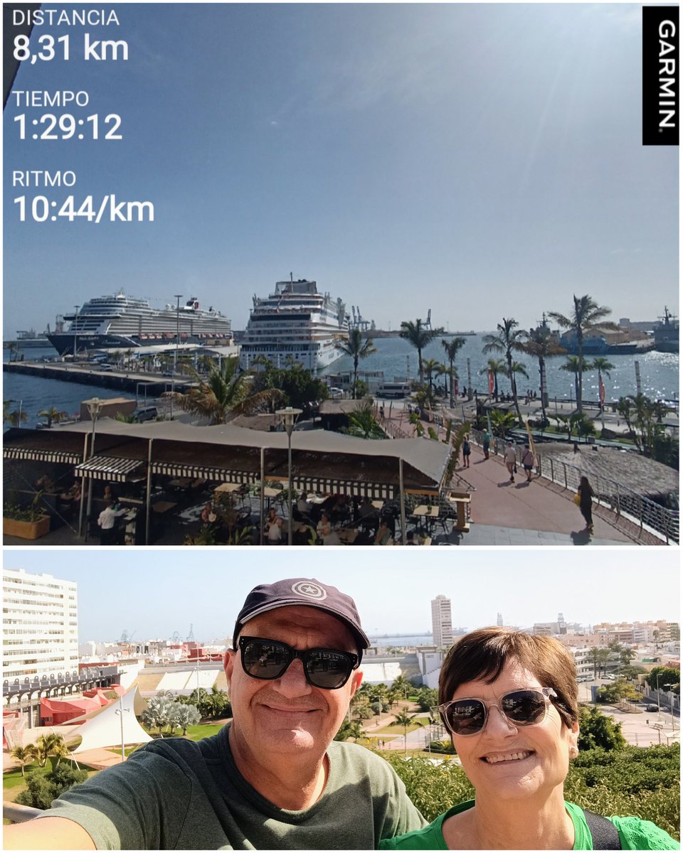 🚶🏻‍♂️💞🚶🏻‍♀️8 km.
Paseo dominical antes del almuerzo
🚢 Terminal de cruceros en 👇🏼
📸#MuelleDeSantaCatalina
☀️#MeteoGC 🕐🌡️25°
#LasPalmasDeGranCanaria
#GranCanaria
#caminata #walk
#Senderismo #Hiking #hike
#SenderismoenGranCanaria
#SiempreActivo
#DIABETESTIPOFREE
#MUÉVETEFRENTEALCÁNCER