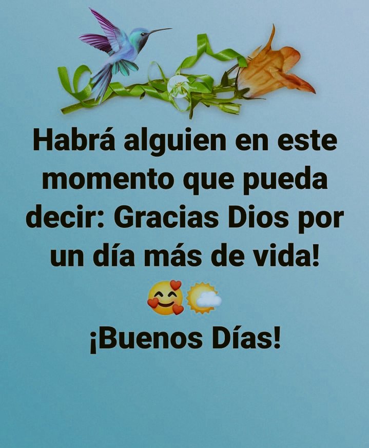 Gracias mi Dios 🙌🙌