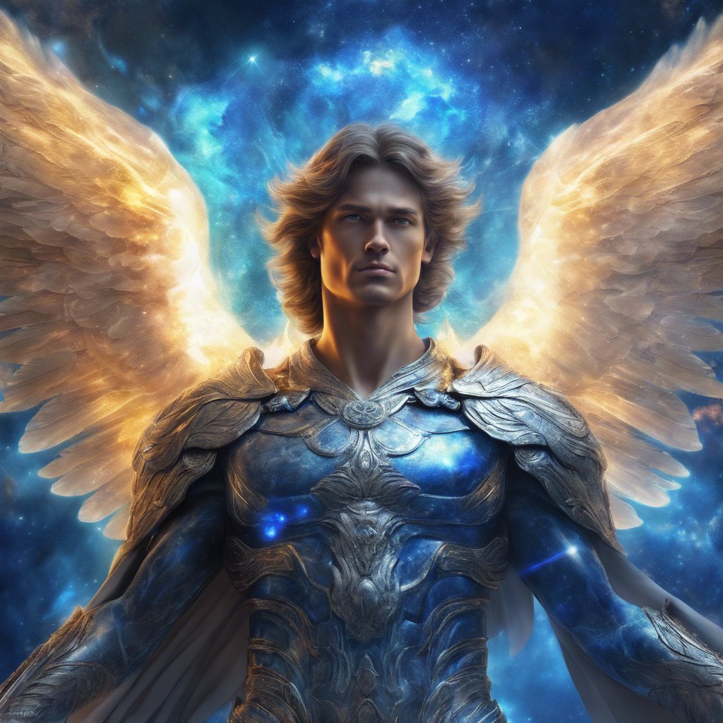 Hoy domingo #28Ene rige el Arcángel Miguel, guardián de llama azul, comandante en jefe de los ejércitos celestiales, aquí su oración.

Arcángel Miguel, poderoso guardián divino, te invoco en busca de protección y fortaleza. Ilumina mi camino con tu luz azul cósmica, libérame de