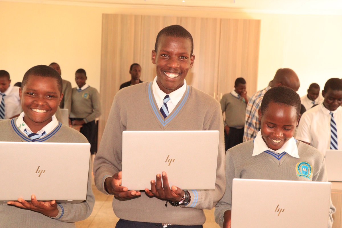 weskorir's tweet photo. Transcend talent Academy has now gone digital !! thanks Mrs. Shabana Faizal and Mr. Faizal E. Kottikollou from Dubai for donating the laptops to the students. @moyasa_ke https://t.co/9yant9hmnl