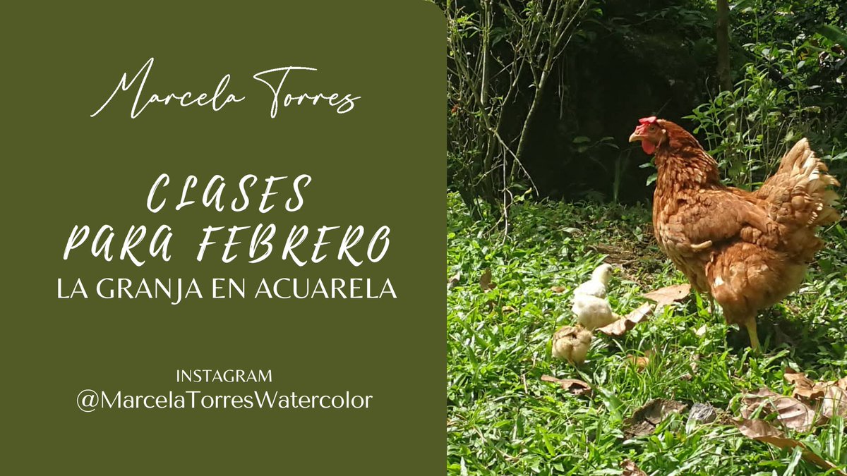 Marcetorresca's tweet photo. #clasesdeacuarela de febrero en @Patreon 
Te espero con mucho cariño para crear tu espacio de color y bienestar 🍁
Click aquí 👇
https://t.co/m2WBzdngWw https://t.co/CMQu289w9G