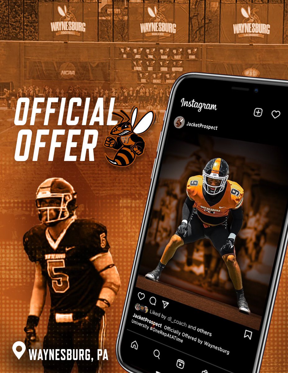 i’m blessed to announce i’ve received an offer from Waynesburg University! @CoachColemanDL <a href="/CoachLev6/">Ryan Levinger</a> <a href="/DaveSchoppe12/">Dave Schoppe</a>
