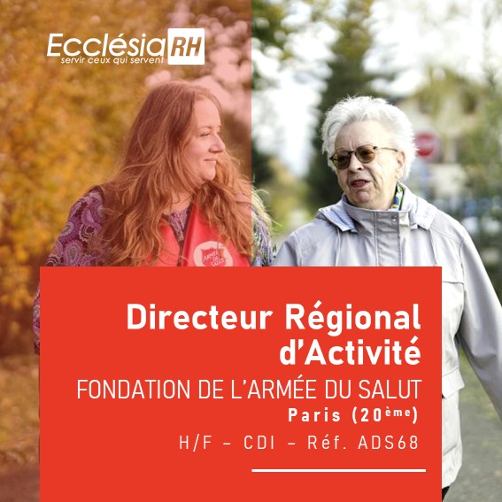 EcclesiaRH's tweet image. La Fondation de l'@ArmeeduSalut mène et coordonne l'action de près de 200 établissements sociaux et médico-sociaux au service de personnes fragilisées.

La fondation recherche un Directeur Régional d'Activité !

👉🏻 Postulez ici : ow.ly/Q9w750PJ8Ah
#directeur #fondation #job