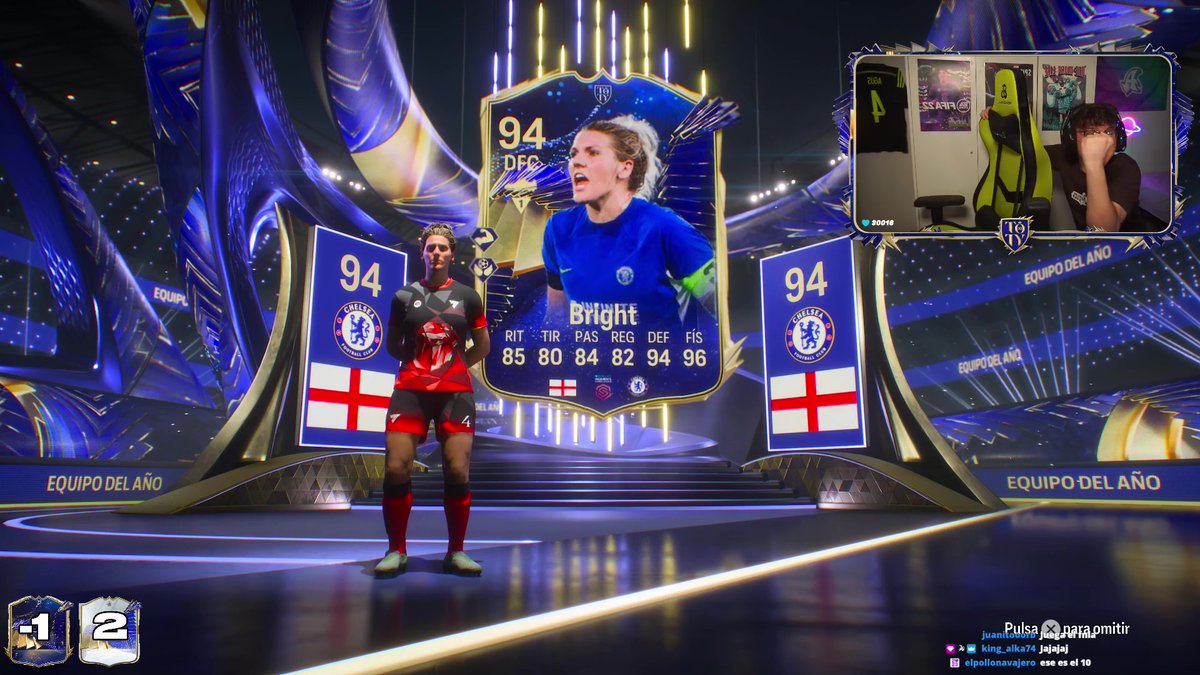 MI PRIMER TOTYYYYYYYYYYYY DE ESTE AÑOOOOO!! 

Mas de 300 SOBRES pero SALIOOOOOOOO 😍

#TOTY #EAFC24