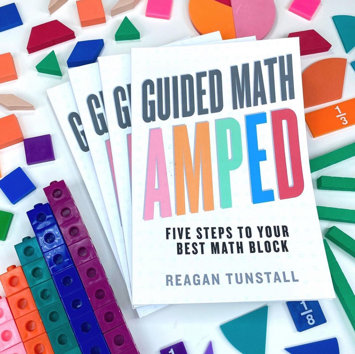 If you are pondering a personal PD experience or a book study with staff, Guided Math AMPED, has a free book study guide for both personal use and staff slides for discussion. bit.ly/3R47Qs2