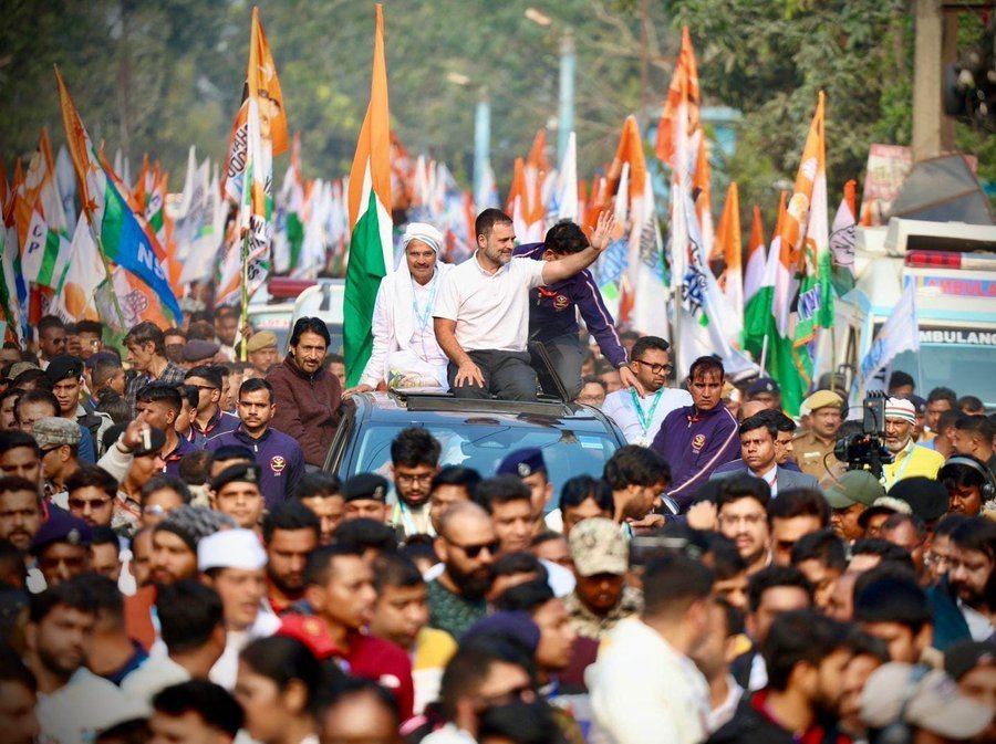 ankitpardhaninc's tweet photo. बढ़ते चलो.. 
भारत जोड़ो न्याय यात्रा 🇮🇳
 
@INCIndia @INCDelhi @RahulGandhi @kharge @BabariaDeepak
@ArvinderLovely @devendrayadvinc
@Dr_Uditraj @LambaAlka
@AmrritaDhawan @MukeshSharmaMLA @Adesh_inc
@DrNareshkr @basoya_neeraj #ankitpardhan #BharatJodoNyayYatra #trending https://t.co/4z2ynpIwlI