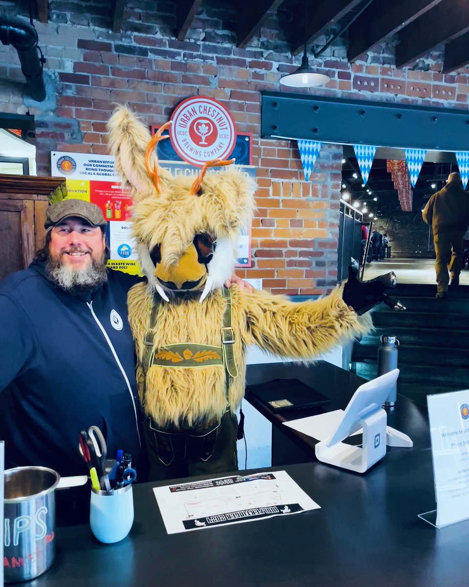 Happy Wolpertinger 2024!!🍻🍻 Don't have your tickets yet? W 70k square feet, 40 breweries, & 3 bands, there's always room for more. Feel free to walk-up, and Adam will be happy to get you checked in.🎟️ Conf Championships will be played throughout the facility.🏈 #Prost!!❤️