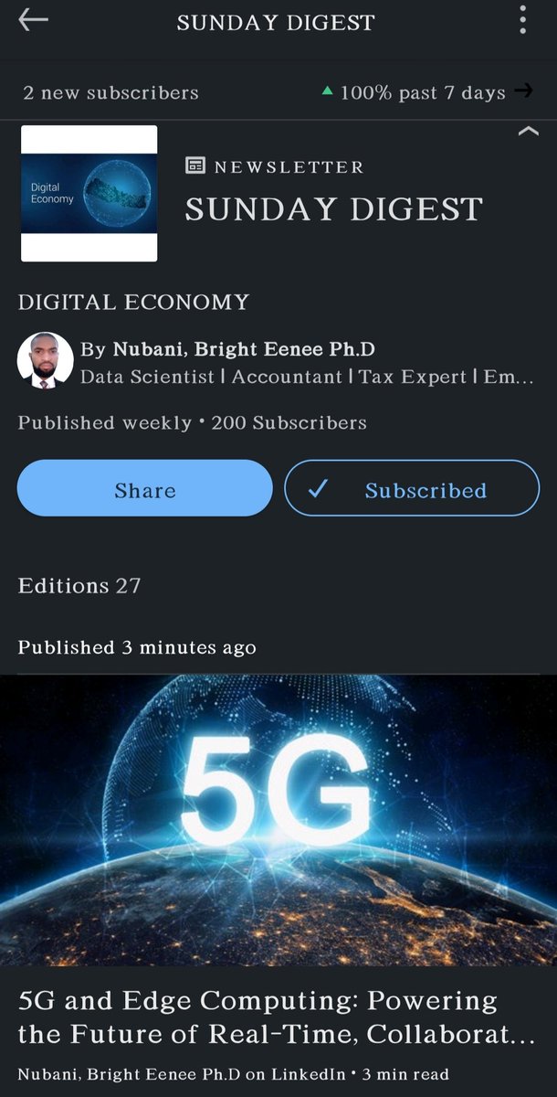 In gratitude for the 200 subscribers to my weekly newsletter, 'Sunday Digest on Digital Economy,' I am reminded of Lao Tzu's wisdom: 'The journey of a thousand miles begins with one step.' Let us take heart in the power of our smallest actions, for they pave the path to greatness