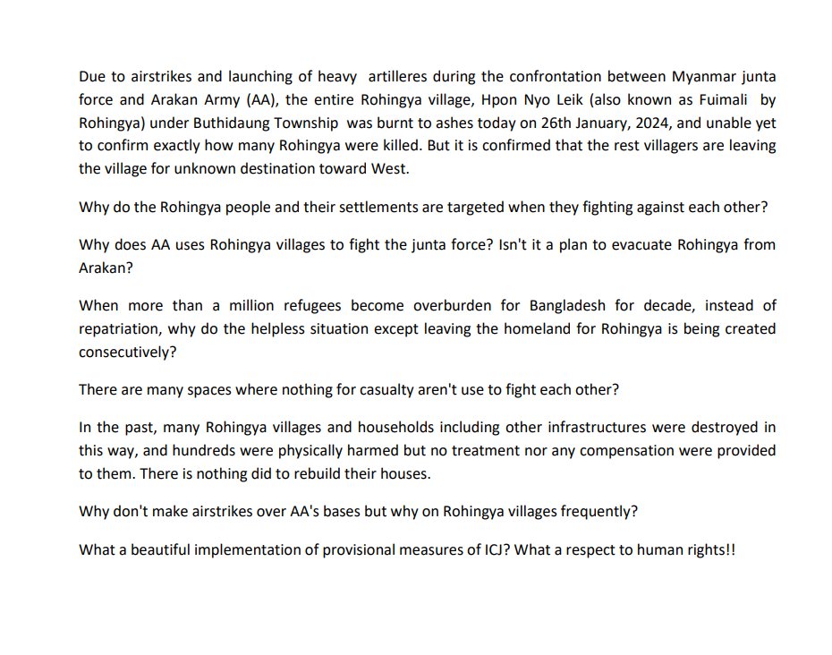 Rohingya Solidarity org (@orgrohingya) on Twitter photo 
