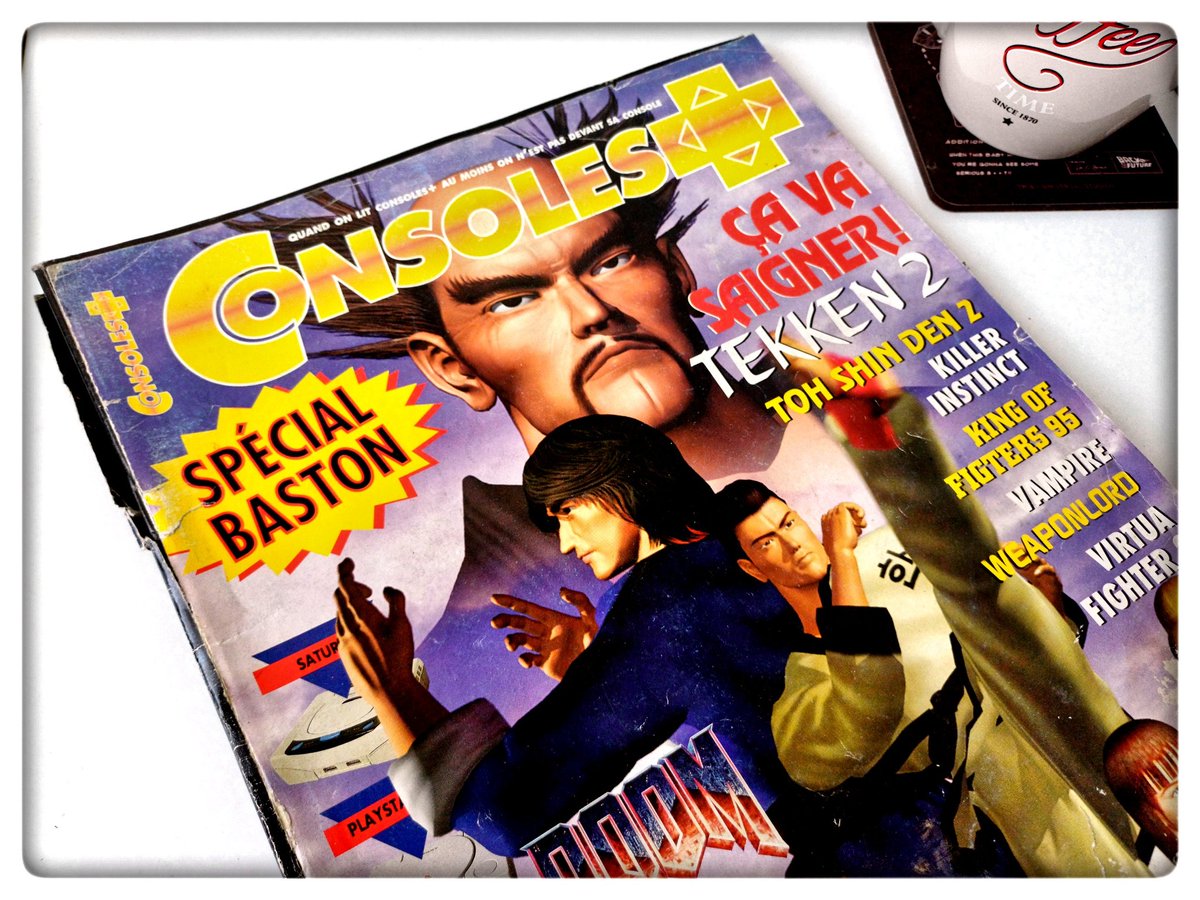 MisterKyleHyde's tweet photo. Rétrolecture du dimanche 📚 #tekken #consoleplus #laviedavant #cavasaigner https://t.co/6MquuijLra
